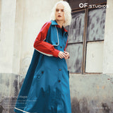 25 New Color Leisure Coat In The Long Sports Loose Wind Coat QD874 HZ1208