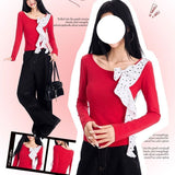 Basic Embroidery Printed Animal Type Vest Small Sling Wearing Coat Without Sleeves Sweet Spicy Top Lady HZ1208