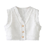 Summer New Coarse-Woven Short-Coat Coat Coarse-Woven Mini-Skirt Set HZ1208