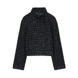 Autumn New Asymmetric Button Decoration Knitted Cardigan Jacket 4192124 HZ1208