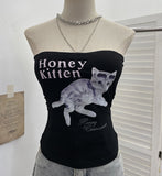 Hot Diamond Tector Tset Coat Outside Wearing Bra Mat Babes Wrapped Bra Short Open Umbilly Printed Vest 8031 HZ1208