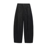 Spring New Denim Effect Jacket Jacket 21968500 Folding Pants 6929213 HZ1208