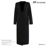 25 Early Spring French Romantic Light Luxury Long Suit Windcoat Women 1796 HZ1208