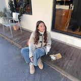 New Women's French-Style Medard Vintage Fur Jacket Coat HZ1208