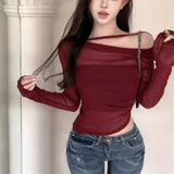 [Monthly Sales Of 100,000] Lote Leaf Hanging Neck Sling Small Vest Girl Body Irregular Pure Desire Short Coat Wear HZ1208