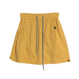 Design-Sensitive Niche Dress Half-Dress Woman Tight Waist A Trouser Skirt Open Fork Quick Dry Casual Skirt 8183 HZ1208