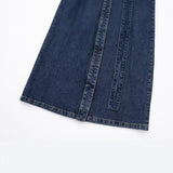 Autumn New Cowboy Belt Long Wind Coat 3607271 HZ1208