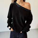 Explosion Hair Knitting Hoodie Hoodie Hoodie Thin Loose Sweater HZ1208