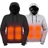 USB Heating Eds Electric Heating Hooded Hoodie Casual Men's And Women's Clothing HZ1208