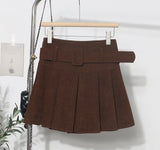 S-2XL Wicked Skirt Autumn And Winter New High-Waisted 100-Fold Skirt Anti-Light A Word Umbrella Skirt 1180 HZ1208