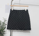 Long-Term Plus Single Real Shot Korean Lace Skirt Wave Half-Body Skirt High Waist Anti-Walking Light A Word Ass Hip Skirt 6880 HZ1208