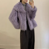 Autumn/Winter 2025 New Thick Knitted Set Of Women's Zipper Lap-Fleet Sweater Cardigan + Wide Leggings HZ1208