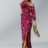 Women's New Printing Square Neck Tie Sling Skirt Folds Body Dress Dress Woman HZ1208