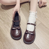 Small Leather Shoes Women 2025 Spring New Korean Version Of The British Style With Skirt Jk Shoes Cute Lolita Women's Shoes HZ1208