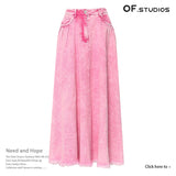 25 New Heavy-Work Washing Denim Long Skirt Personality 1664 HZ1208