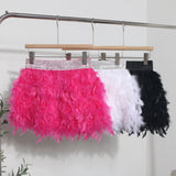 Real Shooting Feather Dress Small Pony Short Skirt Birthday Dress Dress Princess Short Dress 9022 HZ1208