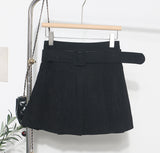 S-2XL Wicked Skirt Autumn And Winter New High-Waisted 100-Fold Skirt Anti-Light A Word Umbrella Skirt 1180 HZ1208