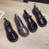 Small Leather Shoes Women 2025 Spring New Korean Version Of The British Style With Skirt Jk Shoes Cute Lolita Women's Shoes HZ1208