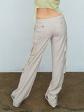 Hottie Sexy V Waist Simple Loose Comfortable Trousers Slimming Casual Small Daily HZ1208