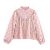 2025 Women's Phoenix Flower Printed Sweater Cotton Jacket Coat 8660 HZ1208