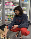 2025 Autumn And Winter New Pure Cotton Water Wash Old Sweater Women In Batik Retro Print Top Lady HZ1208