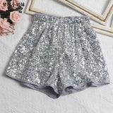 The Details Are Good, There Are Libu Lililiang Shorts High Waist Broad Leg Trousers Tight Waist Leisure Light Skin Hot Pants 9915 HZ1208