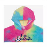 Autumn And Winter New Personalized Street Tide Lamb Languid Lazy Wind Loose Tie Hoodie Men's Hoodie HZ1208