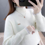Skin Care Fine Wicked Striped Collar Long-Sleeved Shirt Women's Autumn And Winter New Overlays Thick Shirt Coat Top HZ1208