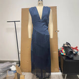 Sexy Women's New Mesh Cake Skirt Sling High-Rise Dress Dress Dress HZ1208