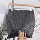 Long-Term Plus Single Real Shot Korean Lace Skirt Wave Half-Body Skirt High Waist Anti-Walking Light A Word Ass Hip Skirt 6880 HZ1208