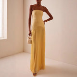 Sexy Women's New Sexy Bare Back Thin Shoulder Strap Hip Hollow Open Skirt HZ1208