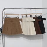 S-2XL Wicked Skirt Autumn And Winter New High-Waisted 100-Fold Skirt Anti-Light A Word Umbrella Skirt 1180 HZ1208