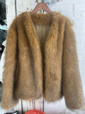 Elegance Design Elegant Autumn And Winter New Imitation Fur Coat HZ1208