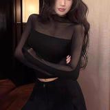 Thai Sexy Trend In Net Red Super Short Repair Jacket Hoodie Carefully Machine Personality Outside The Top Woman HZ1208