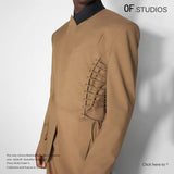 Autumn/Winter 2025 Personality Weaving Leather Jacket Jacket + Bag Hip Skirt Two-Piece Set Female 1685 HZ1208